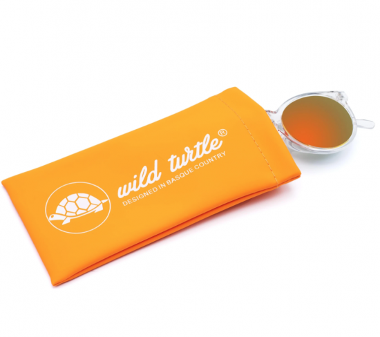 Gafas de sol bohemian polarizadas naranjas pasta transparente