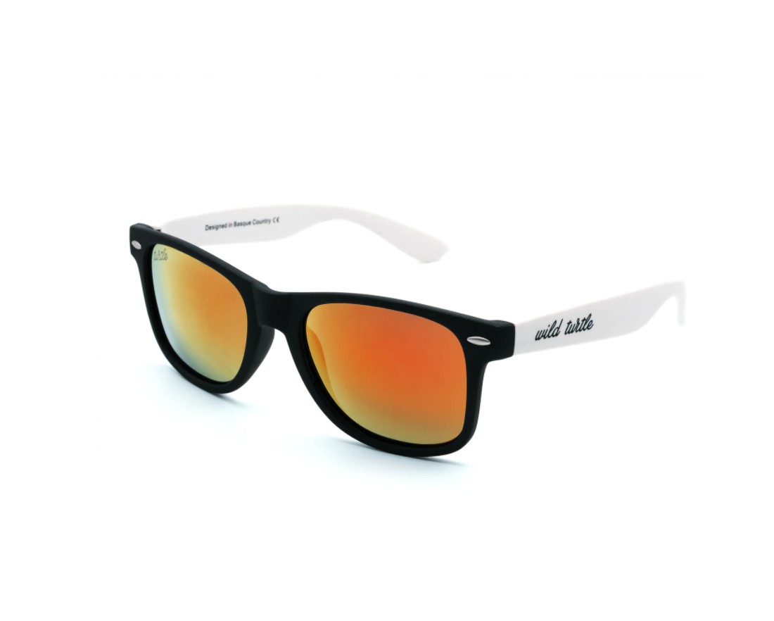 Gafas de PANDA cristal naranja blanca | Aloha Shop